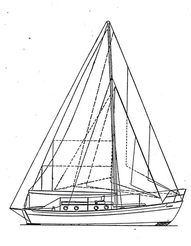 'Proposed Vertue for Extended Ocean Cruising.'